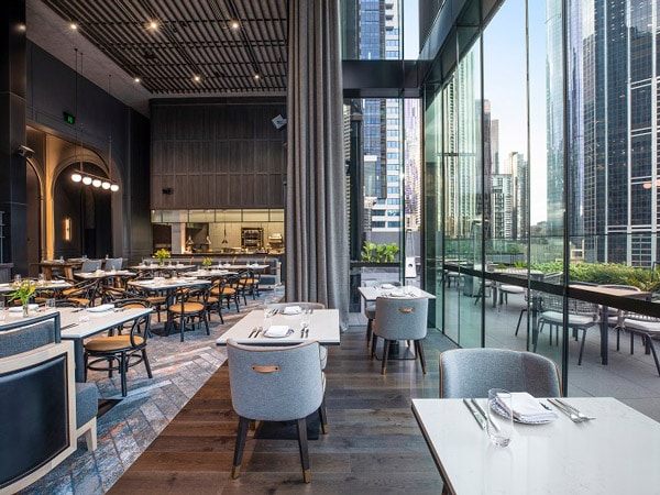 the main dining of Blacksmith Bar & Grill, Melbourne CBD