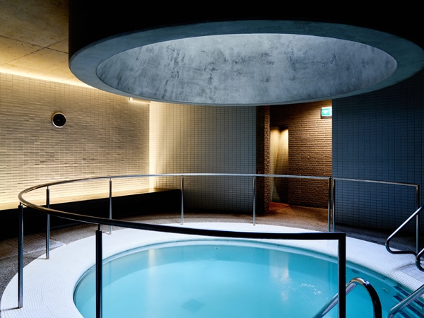 the pool at Hepburn Bathhouse & Spa, Daylesford