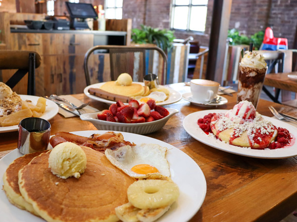 pancakes at Pancakes On The Rocks, Sydney