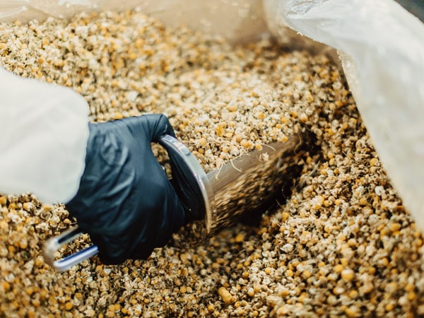 a hand picking NON ingredients at Melbourne's first alcohol-free cellar door