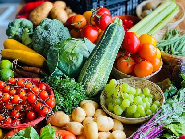 fresh produce at Southside Farmer’s Market, Canberra