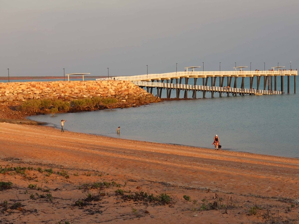 people fishing at Town Beach Jetty