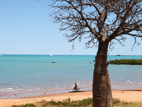 a scenic view of Town Beach, Broome