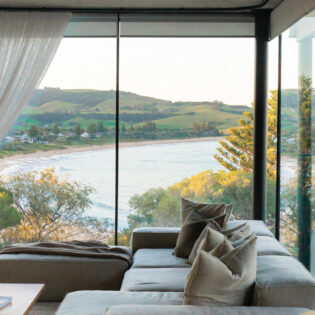 coastal views from the Bunker House, Kiama accommodation