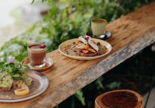 Folk cafe in Byron Bay, NSW