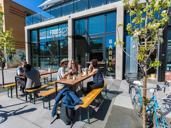 al fresco dining at Barrio Collective, Canberra
