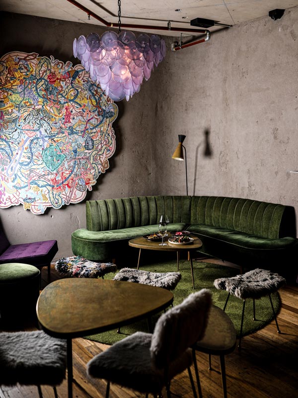 the dining space at Monster, Canberra