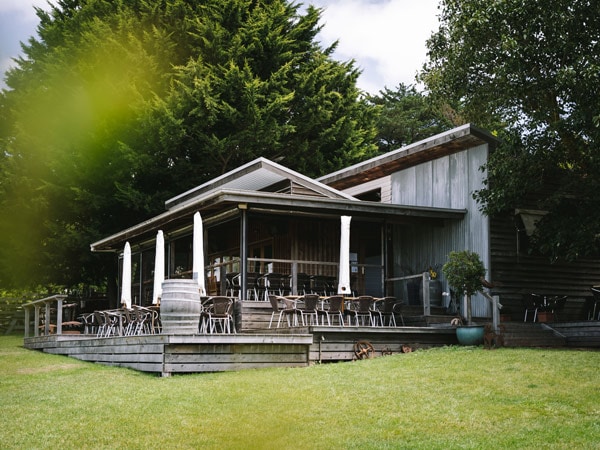 the property exterior of Captains Creek Organic Wines