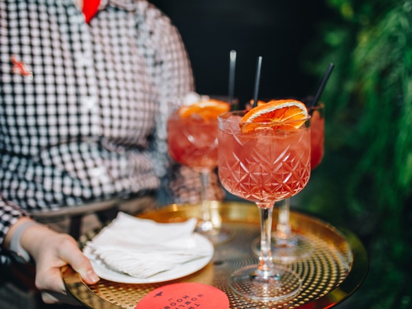 cocktails from Howling Moon, Canberra