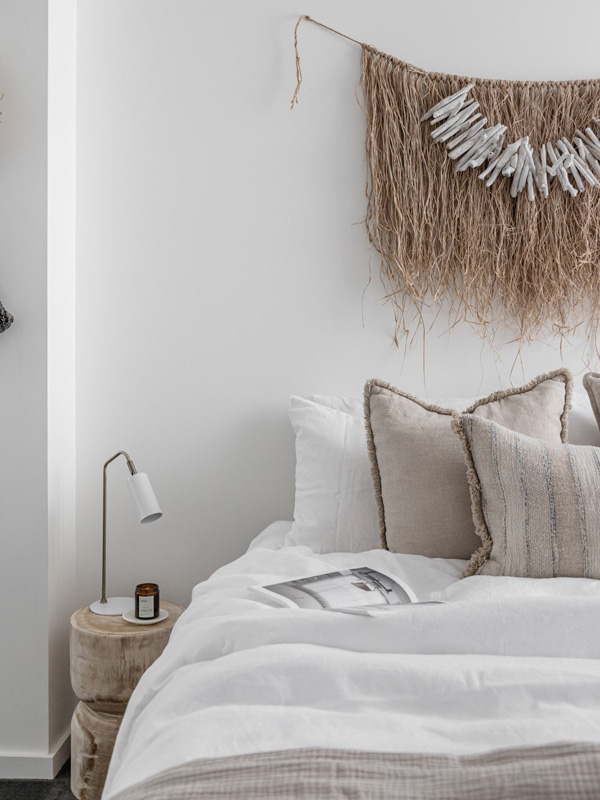 a boho-themed room at Oceanview Kiama