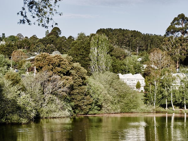 a serene landscape at Lake Daylesford