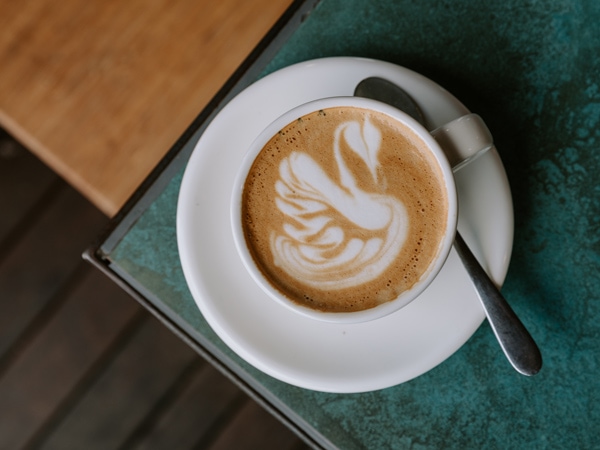 ONA Coffee House latte art