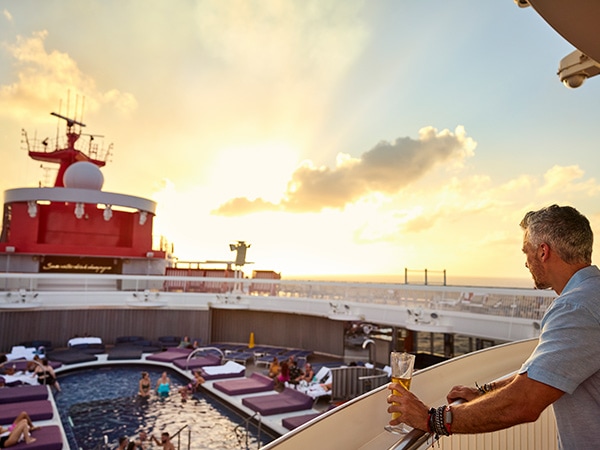 pool on Virgin Voyages
