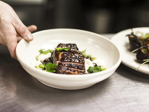 a plate of food at Temporada, Canberra