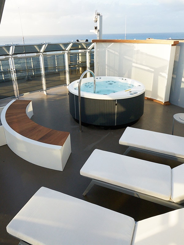 Virgin Voyages private deck