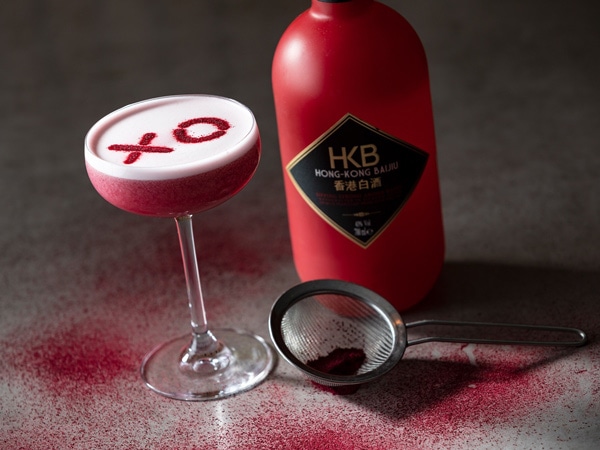 a glass of cocktail at XO, Canberra