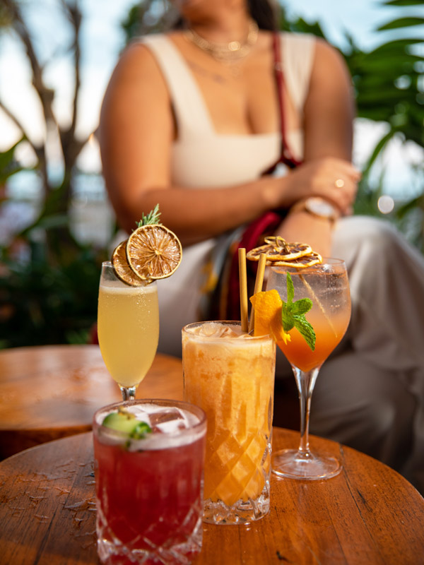 cocktails at Salt House, Cairns restaurants