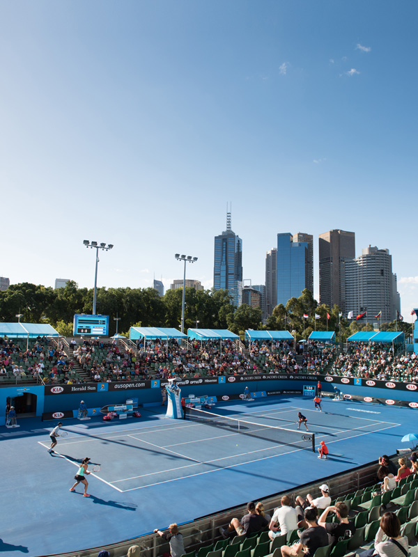 Australian Open in Melbourne, Vic