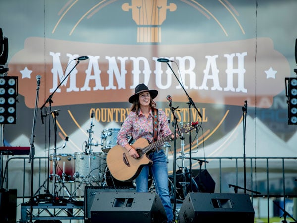 The Mandurah Country Music Festival in WA