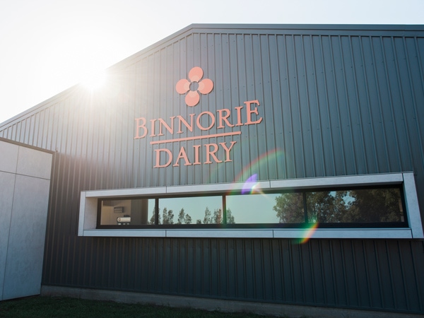 the exterior of Binnorie Dairy, Hunter Valley
