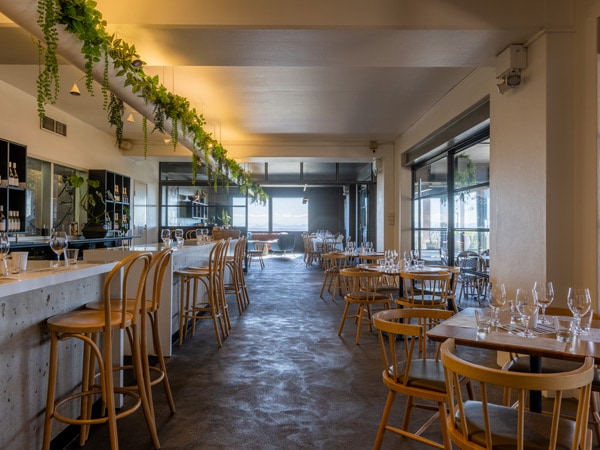 the cellar door at Bimbadgen, Hunter Valley