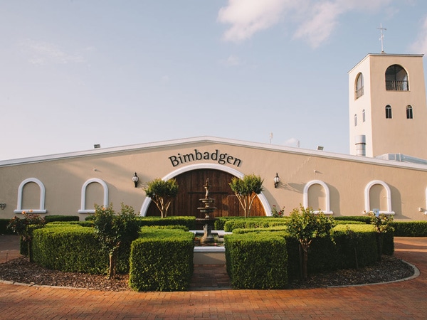 the property exterior of Bimbadgen, Hunter Valley