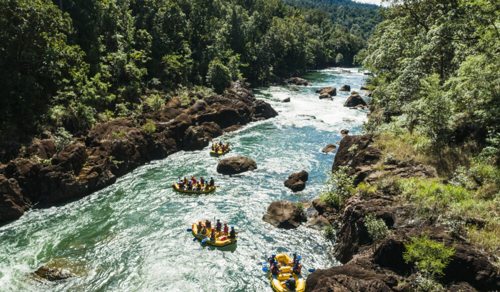 White Water Rafting in Tully River, Cairns tours