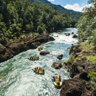 White Water Rafting in Tully River, Cairns tours