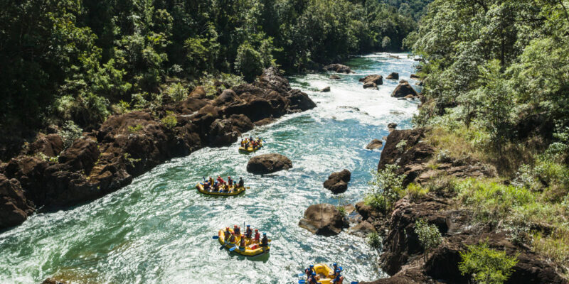 White Water Rafting in Tully River, Cairns tours