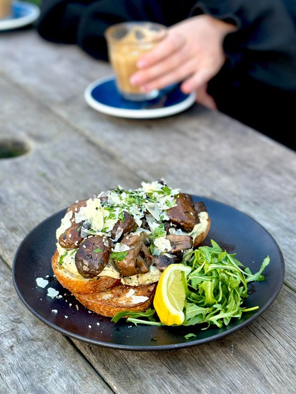 a plate of food at Good Brother Espresso Shop, Newcastle