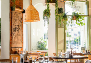 Inside The Chambers Cafe in Cairns