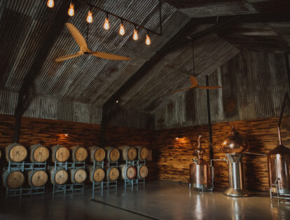 Inside the Kawal Rock Distillery in the Hunter Valley