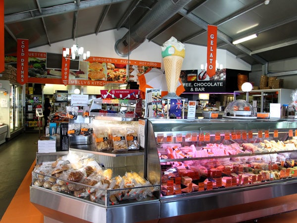 a look inside Hunter Valley Smelly Cheese Shop