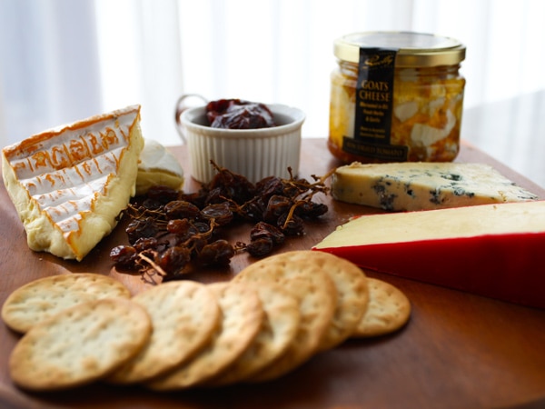 a smorgasbord of cheeses at Hunter Valley Smelly Cheese Shop