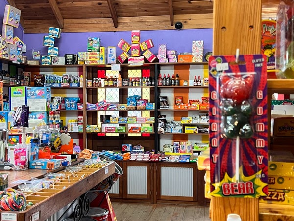 the boutique store at Miss Lily’s Lollies