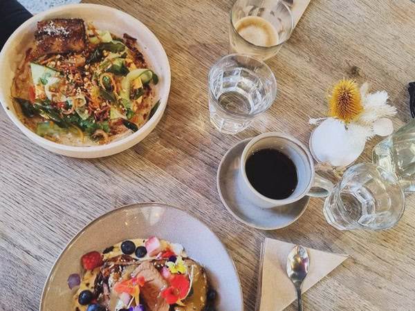 brunch and coffee at Mockingbird, Newcastle