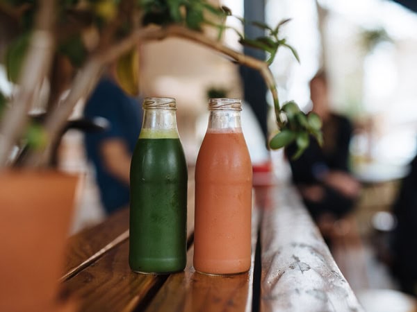 cold-pressed juices at Moor Newcastle East