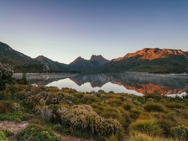 the Cradle Mountain in Tasmania