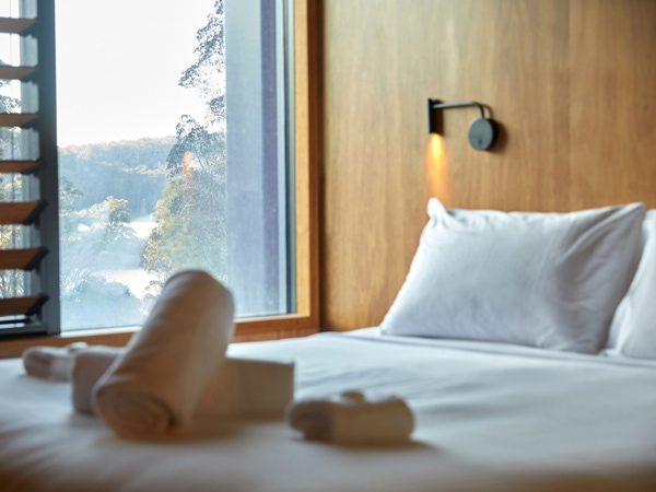 an award-winning eco-friendly accommodation in Bundanon