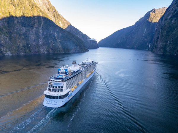 the Milford Sound cruise with Royal Caribbean, Australian Traveller Mega Holiday Giveaway