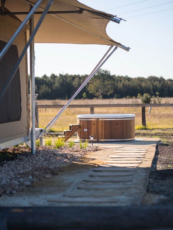 The Hot Tub at Beltree Hunter Valley