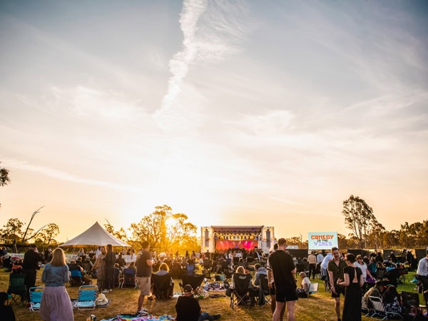 Comedy in the Vines in Victoria