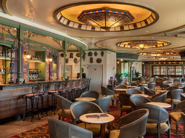 The French Quarter Lounge on Disney Wonder