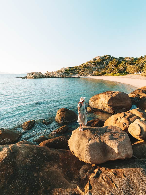Horseshoe Bay on magnetic island, townsville summer