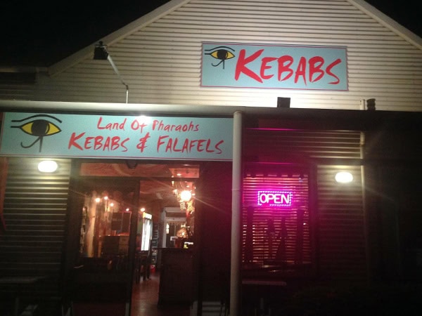 Land Of Pharaohs kebabs in broome