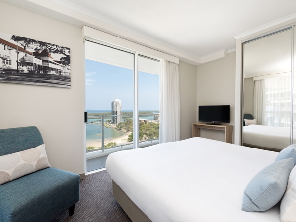 sea views from The Mantra at Twin Towns Coolangatta, tweed heads accommodation