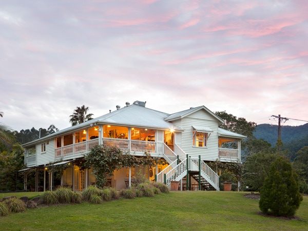 the property exterior of Mavis’ Kitchen and Cabins on the mountain, Murwillumbah accommodation