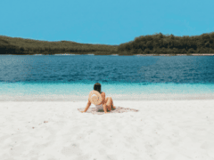 Beach, Summer, Fraser Island, Queensland, Australia