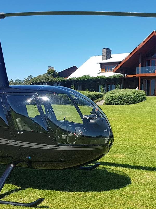 Pterodactyl Helicopters at Spicers Peak Lodge 