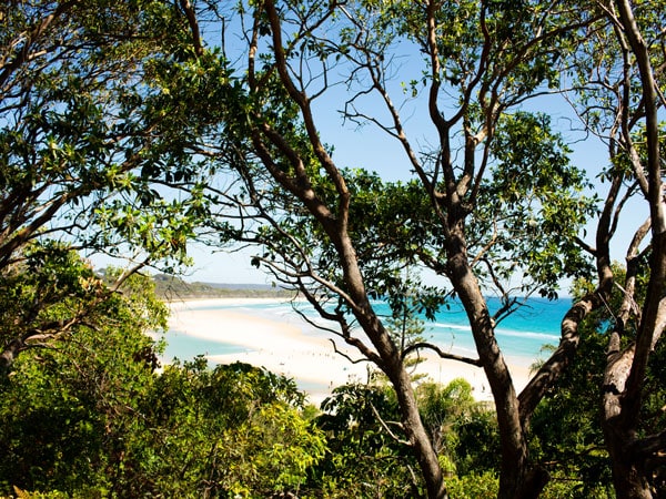 a scenic view of Minjerribah (North Stradbroke Island)